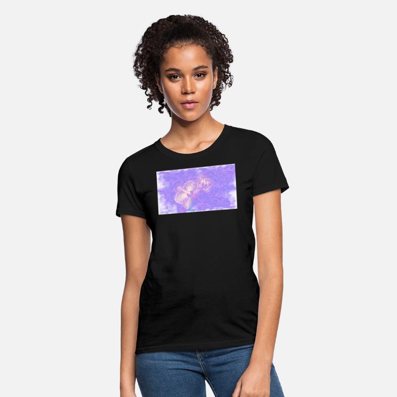 Orchid in a Pressed style