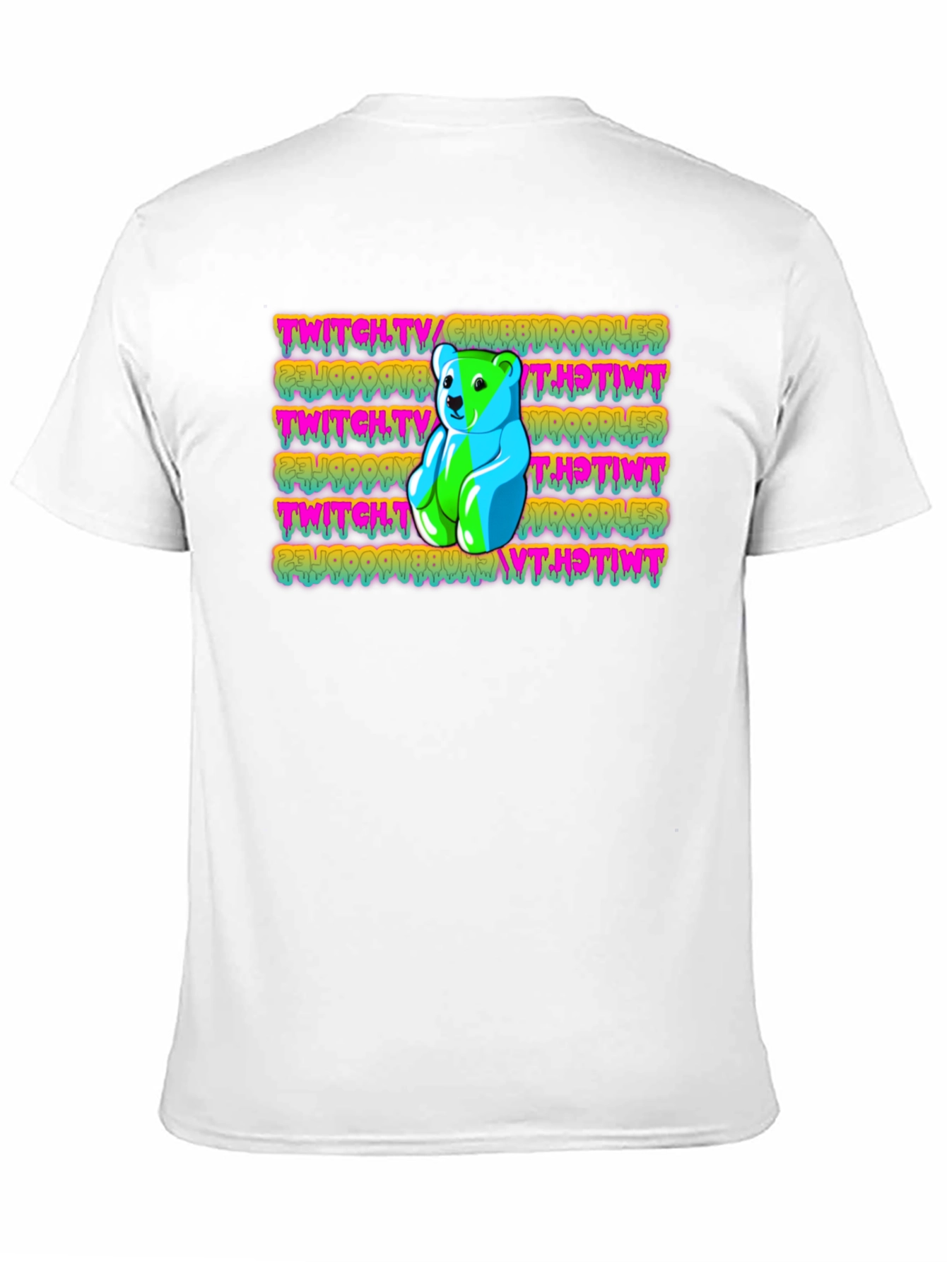Twitch Chubby Doodles Gummy Bear Graphic Tee