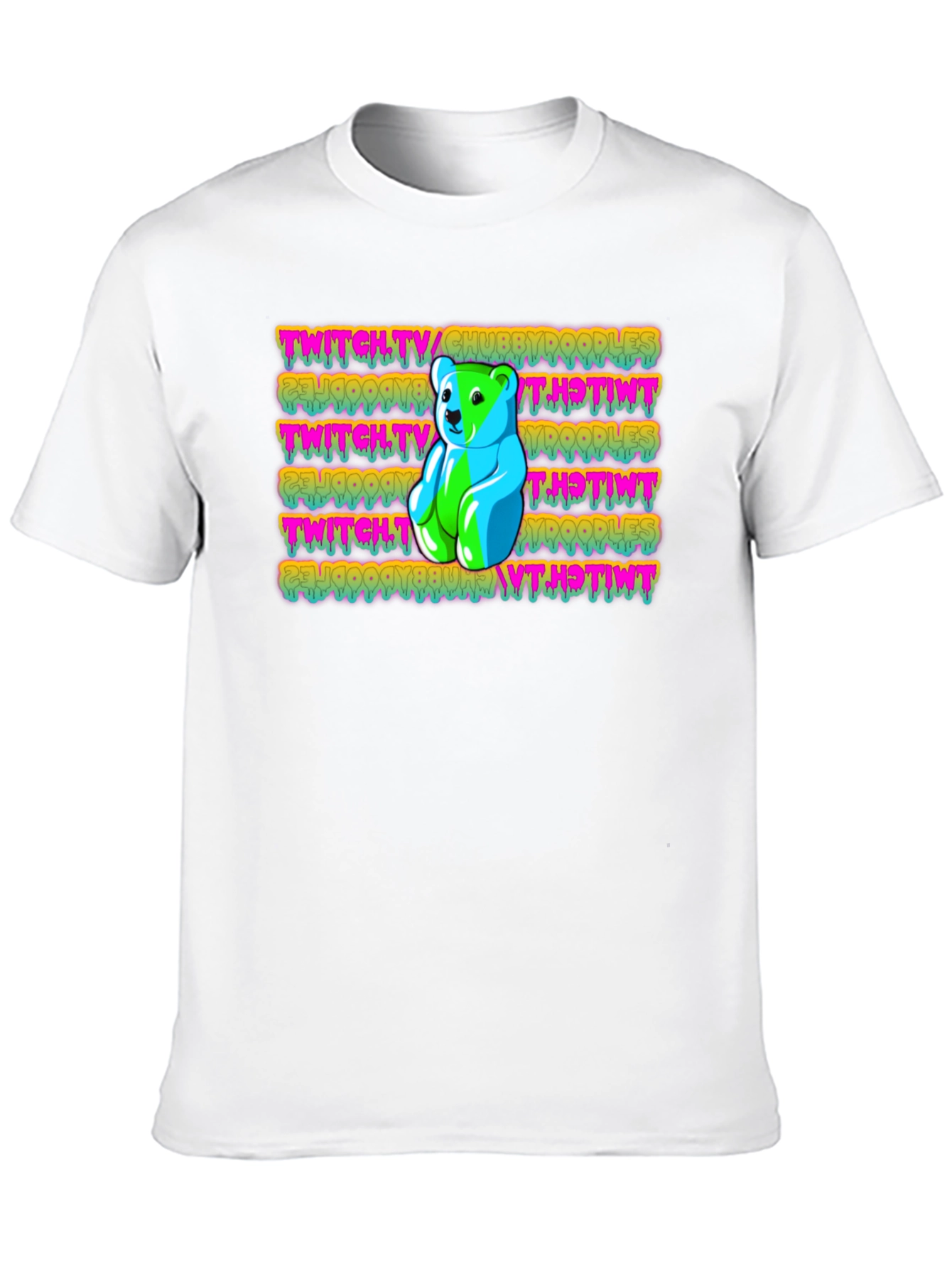 Twitch Chubby Doodles Gummy Bear Graphic Tee
