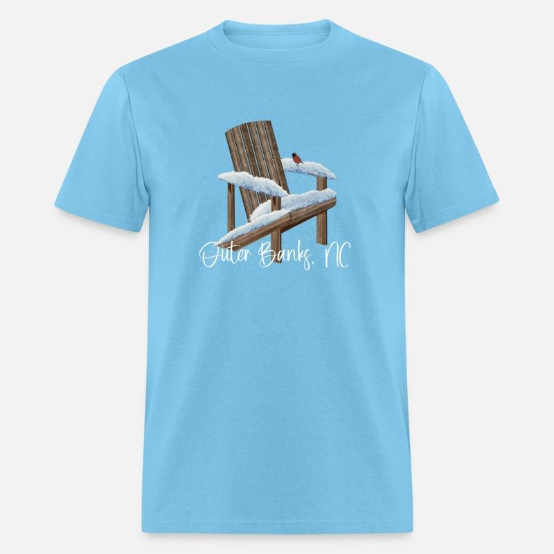 Outer Banks, NC Snowy Adirondack Chair