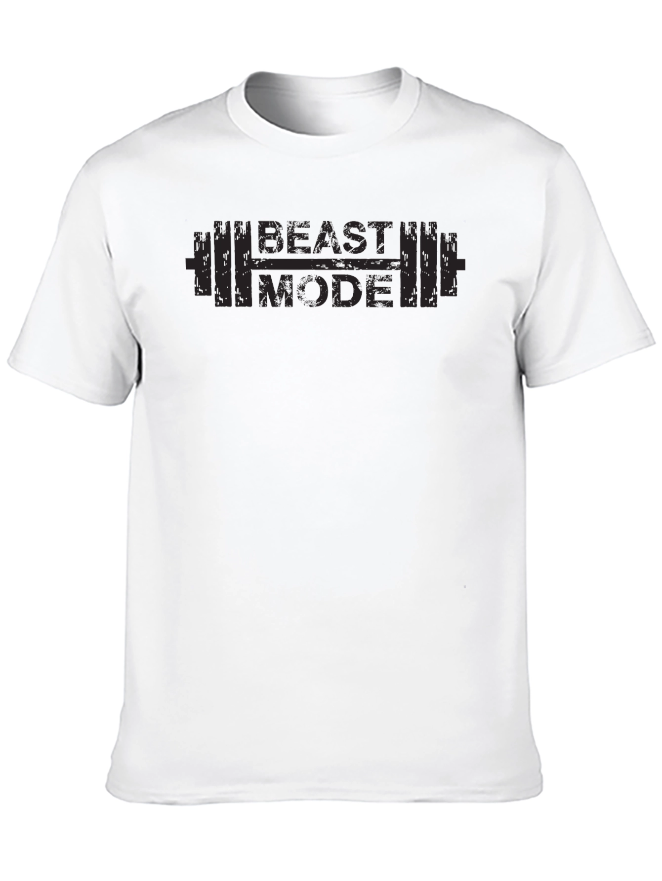 Beast Mode Workout T-Shirt - Black Graphic Tee