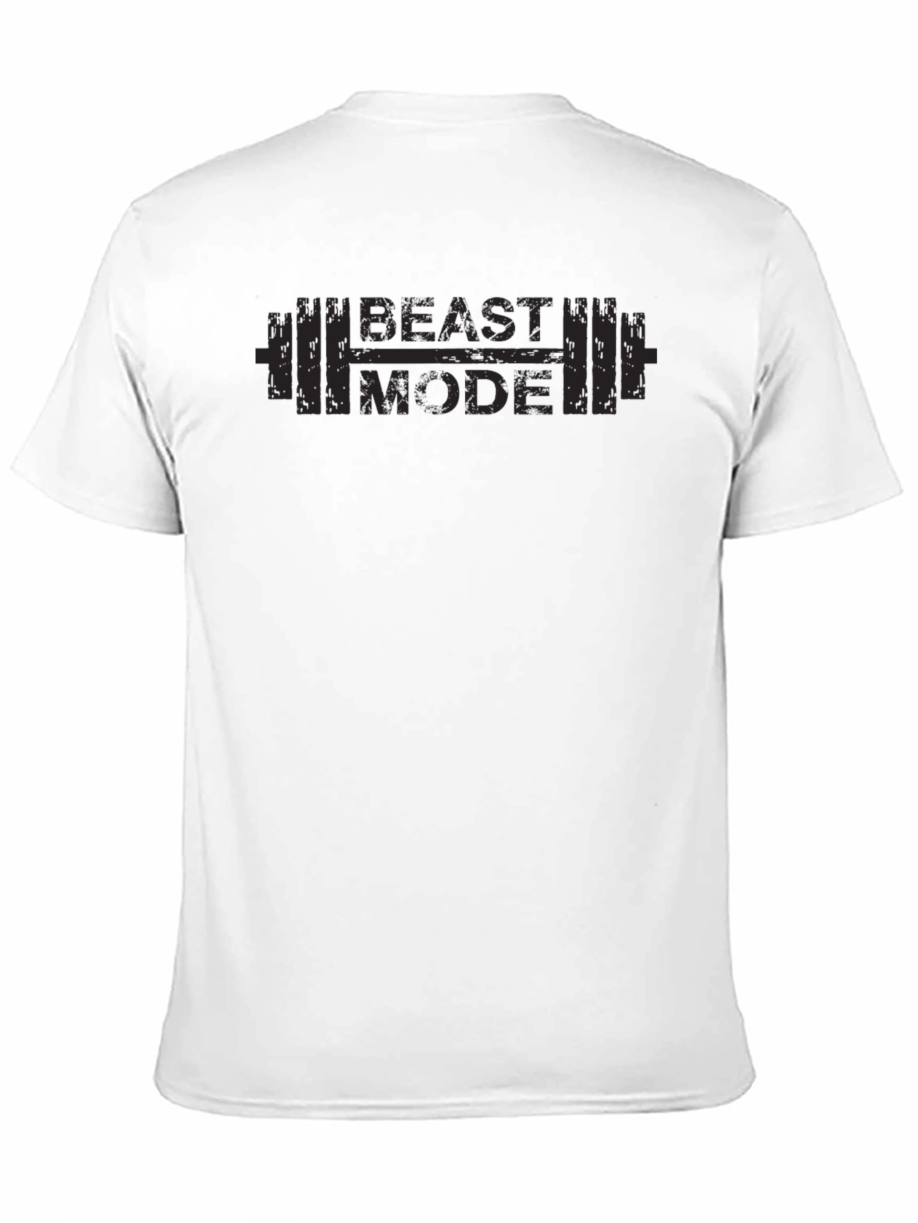 Beast Mode Workout T-Shirt - Black Graphic Tee