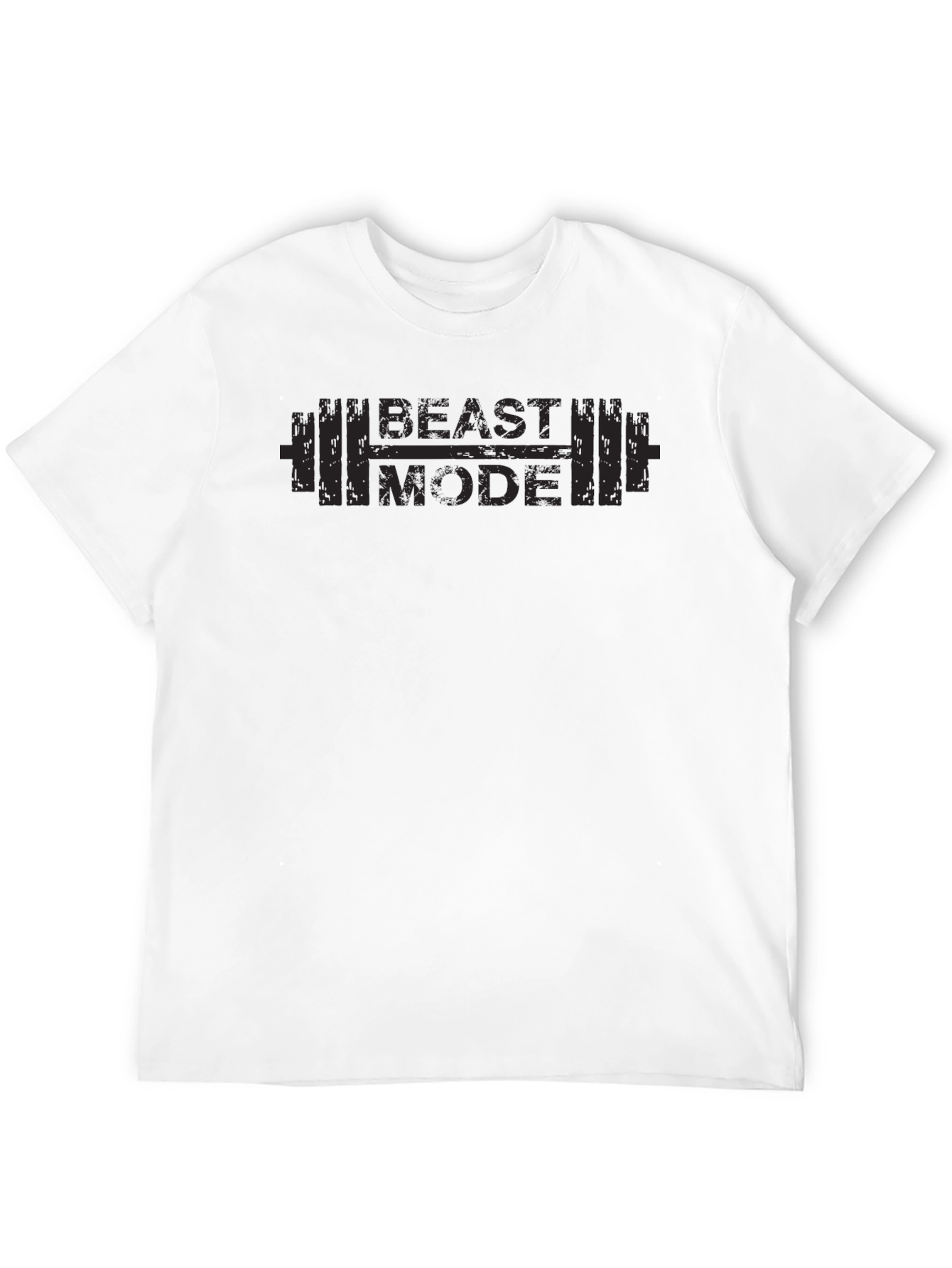 Beast Mode Workout T-Shirt - Black Graphic Tee