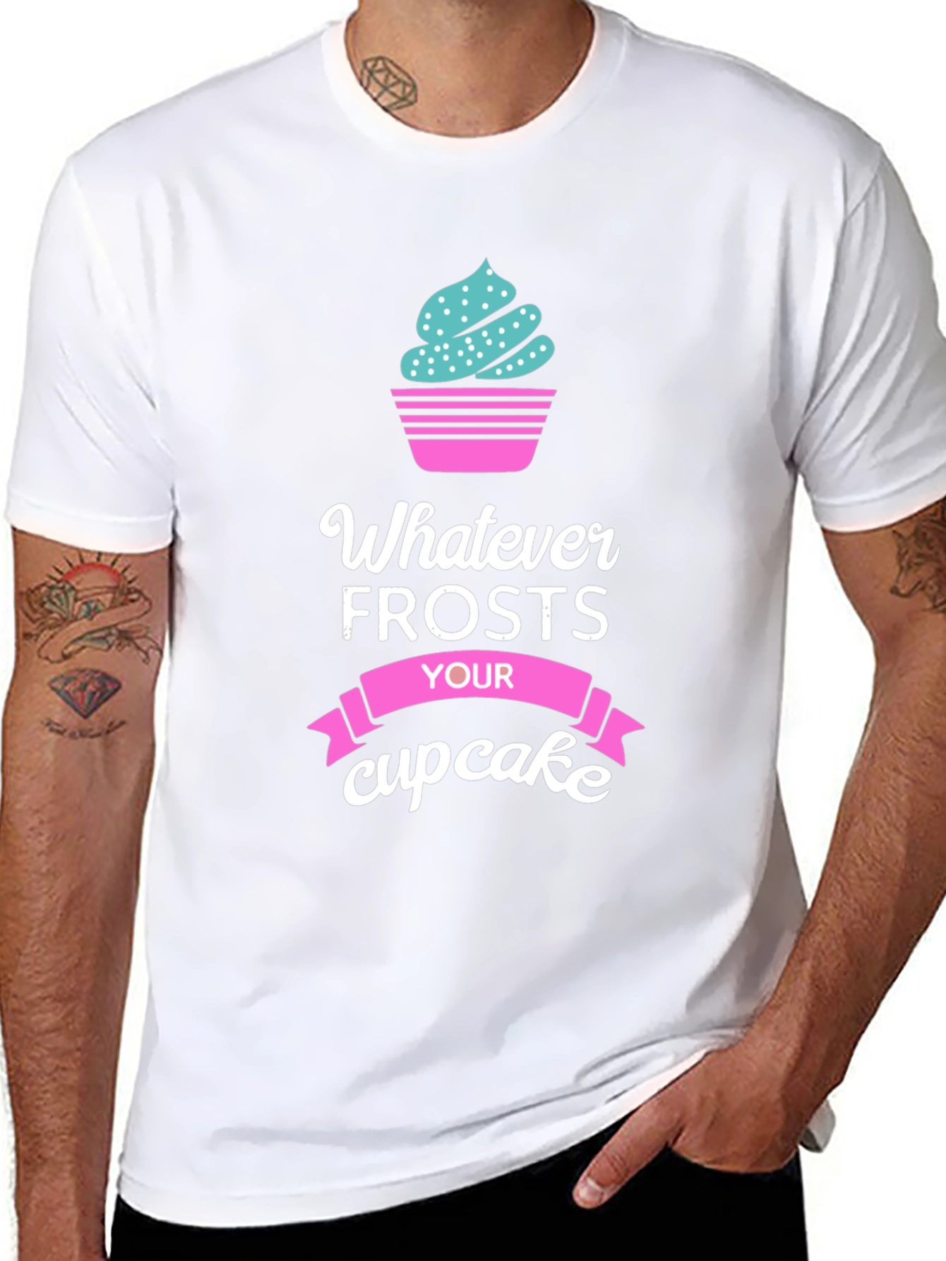 Whatever Frosts Your Cupcake Graphic T-Shirt