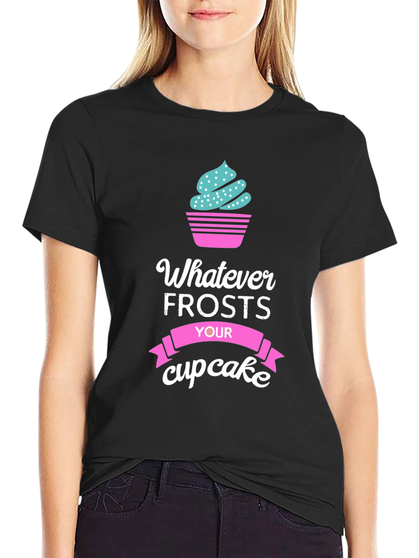 Whatever Frosts Your Cupcake Graphic T-Shirt