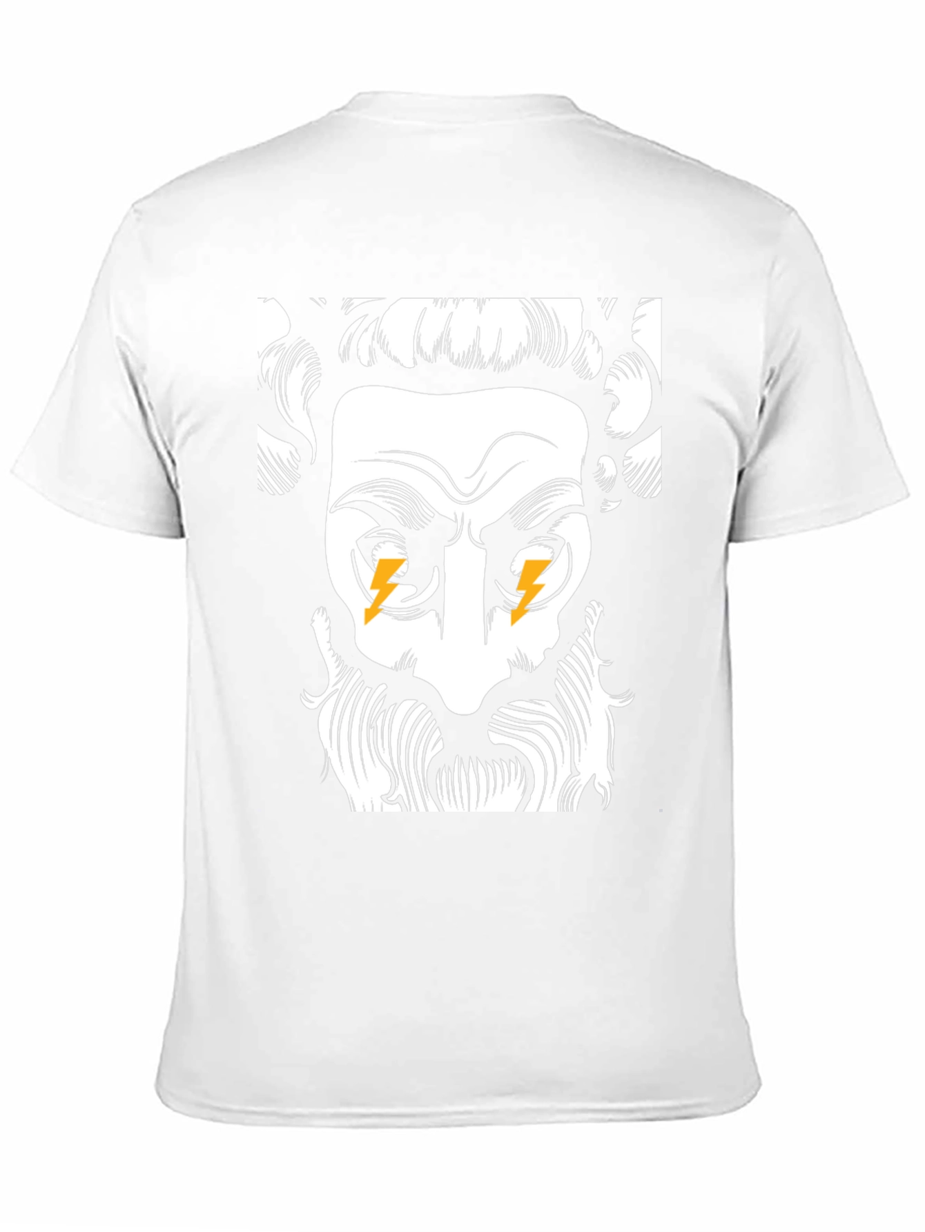 Zeus Lightning Bolt T-Shirt - Black Graphic Tee