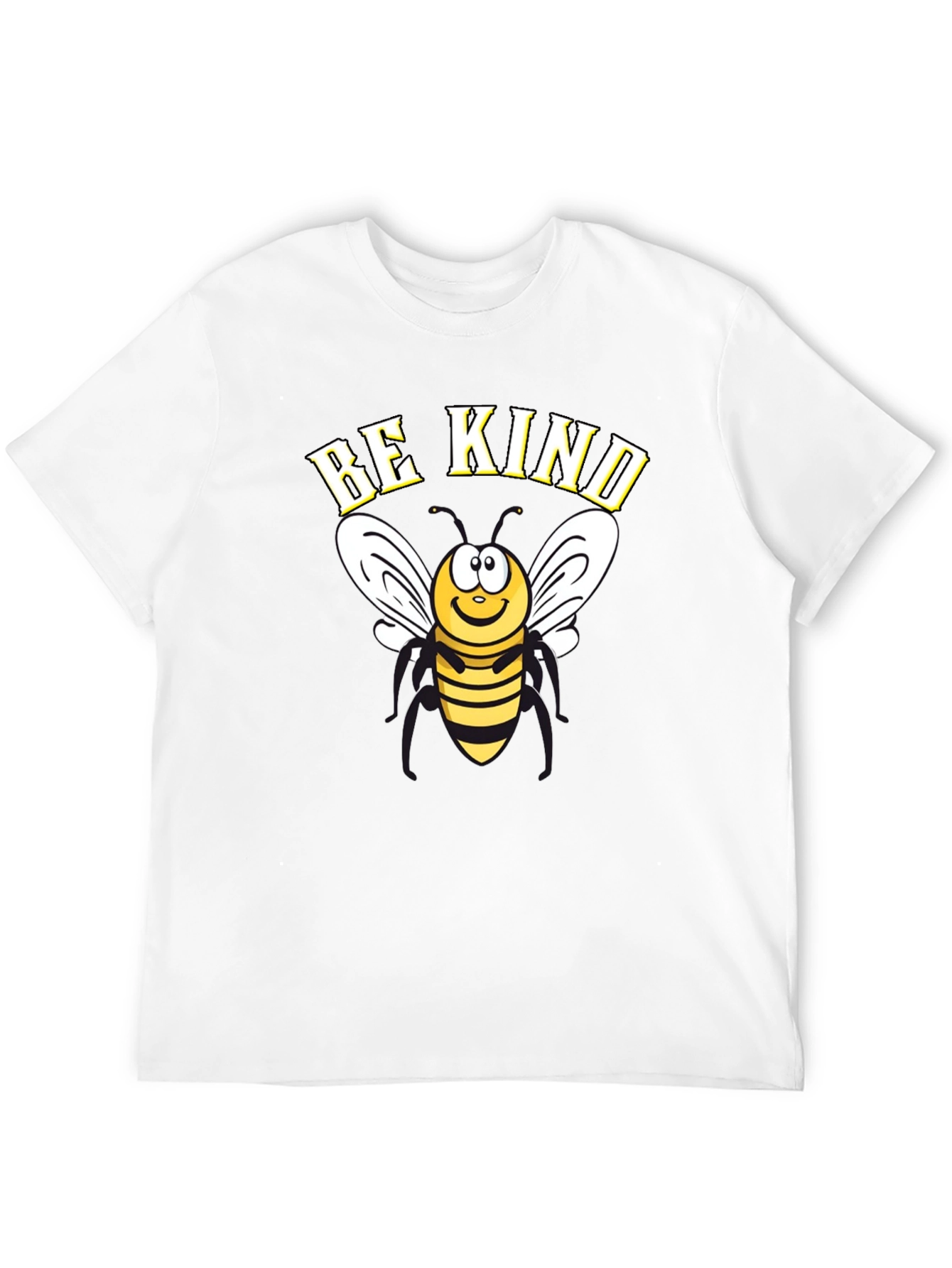 Be Kind Bee Graphic T-Shirt - Black