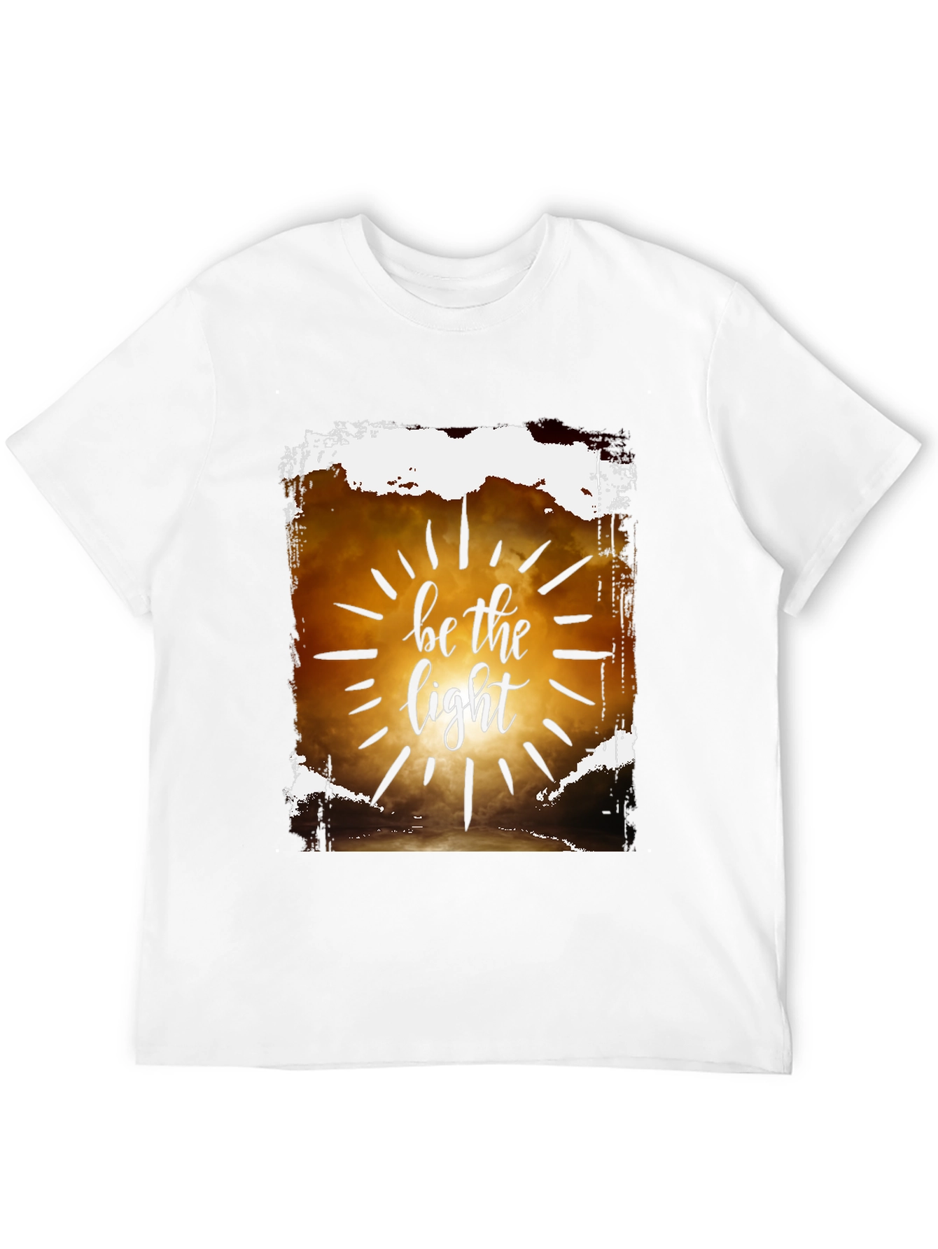 Be the Light Graphic T-Shirt - Inspirational Design