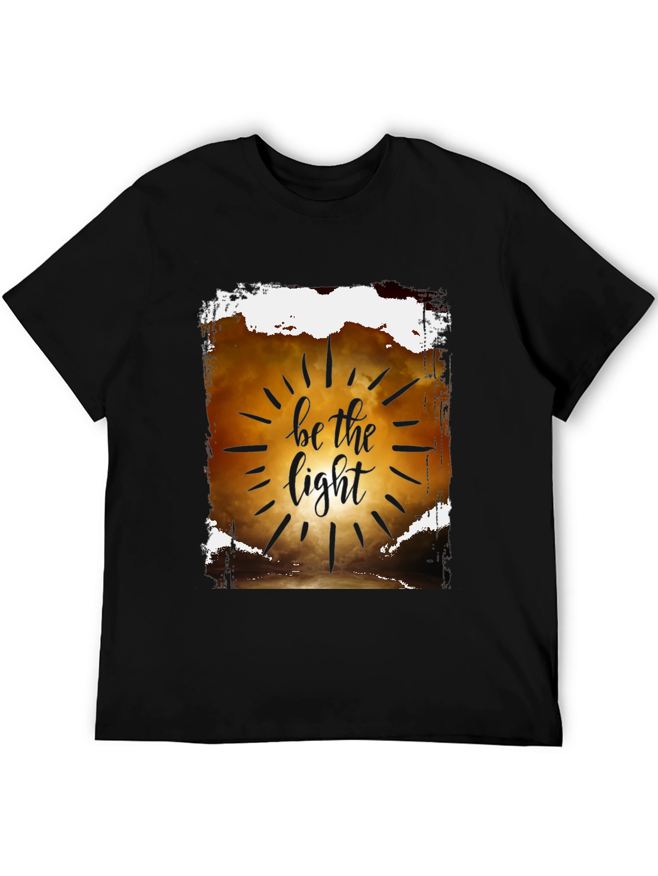 Be the Light Graphic T-Shirt - Inspirational Design