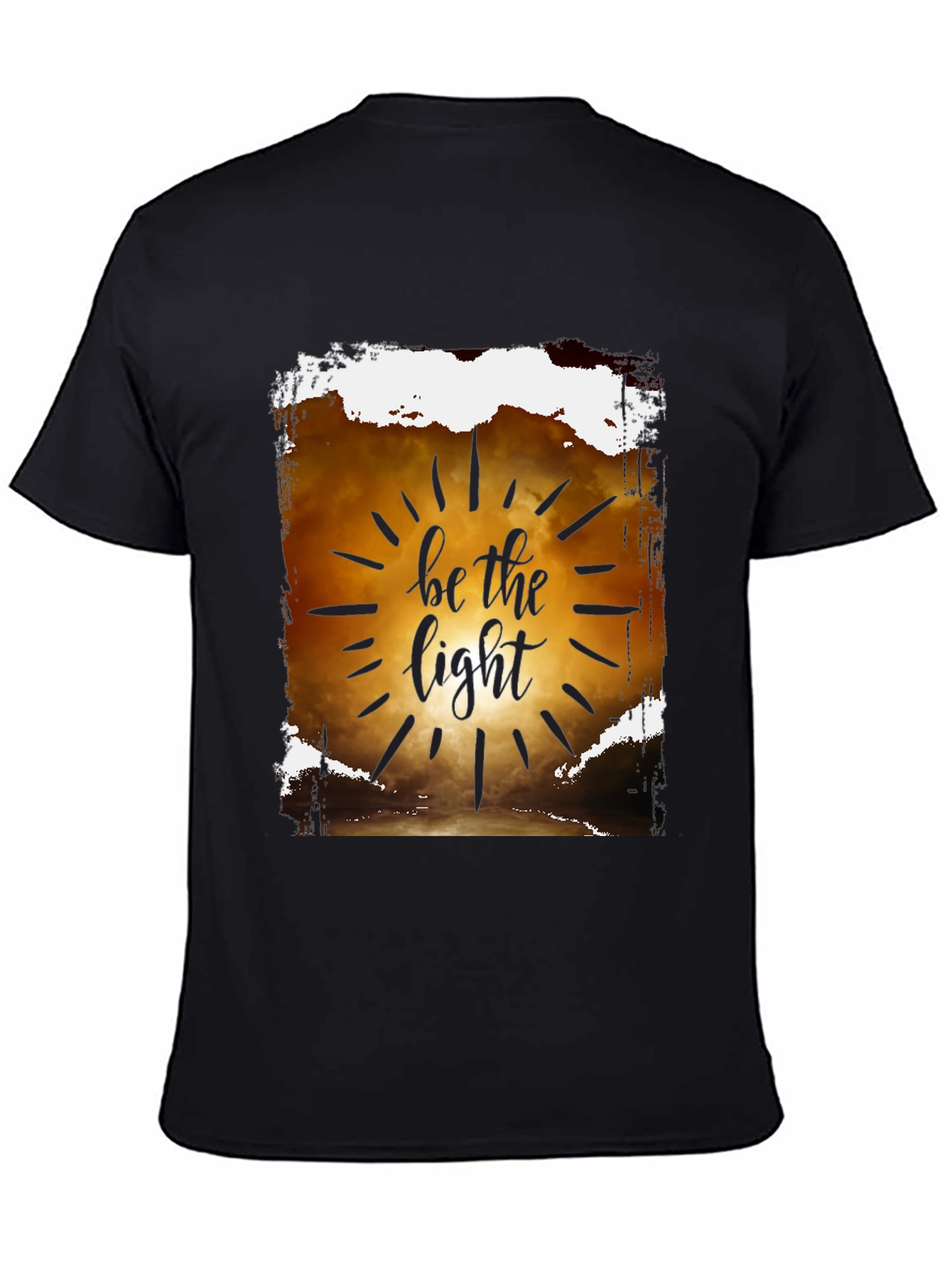 Be the Light Graphic T-Shirt - Inspirational Design