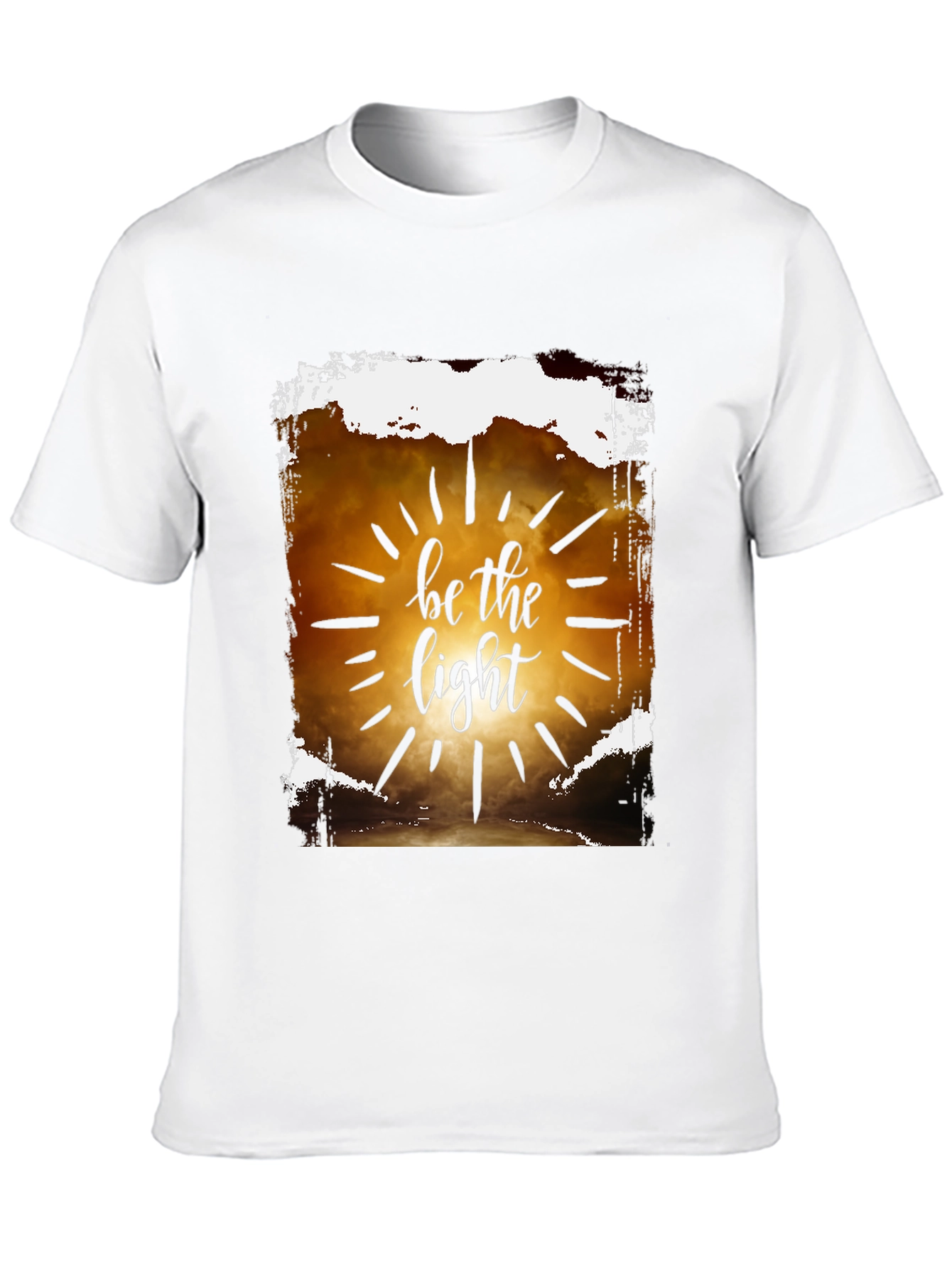 Be the Light Graphic T-Shirt - Inspirational Design