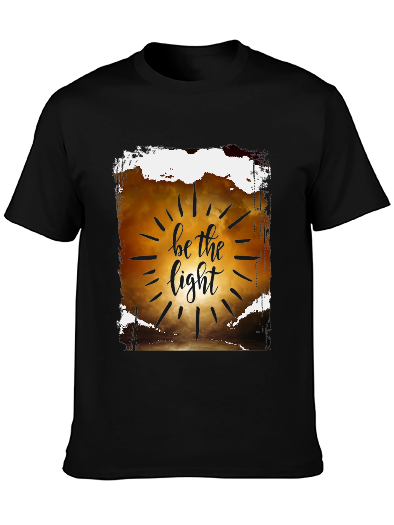 Be the Light Graphic T-Shirt - Inspirational Design