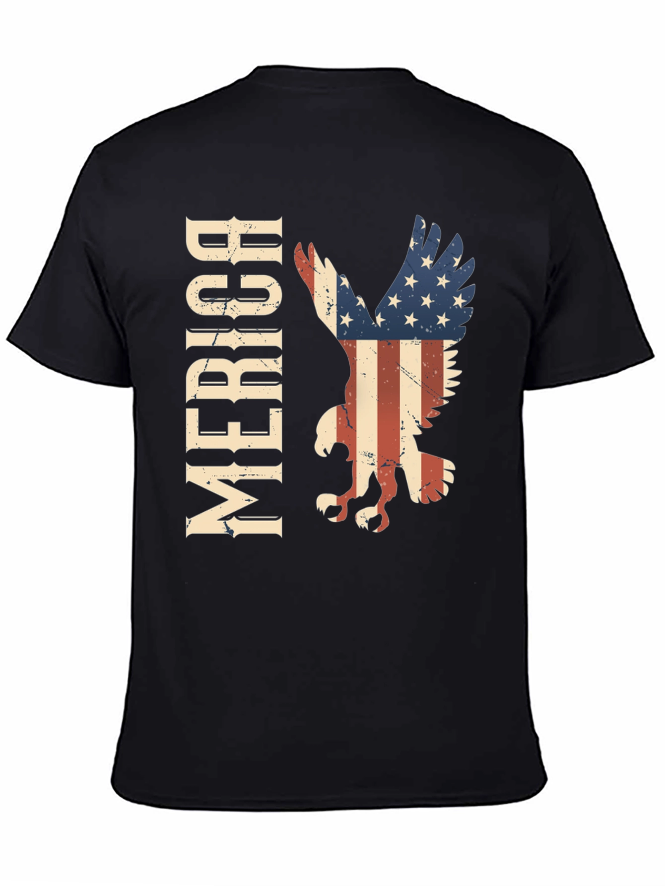 American Eagle Patriotic T-Shirt - USA Pride