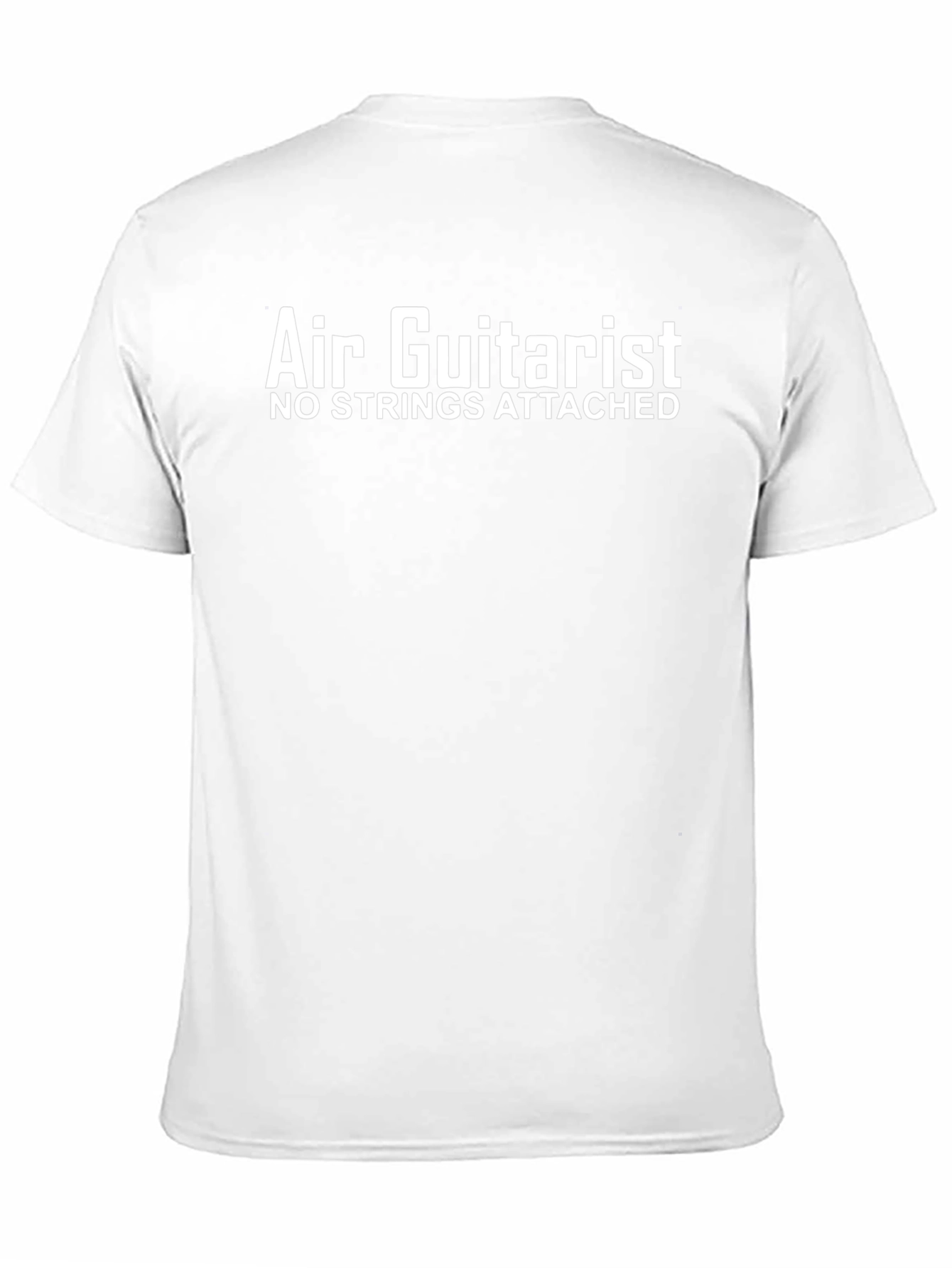 Air Guitarist Graphic Tee - No Strings Attached T-Shirt