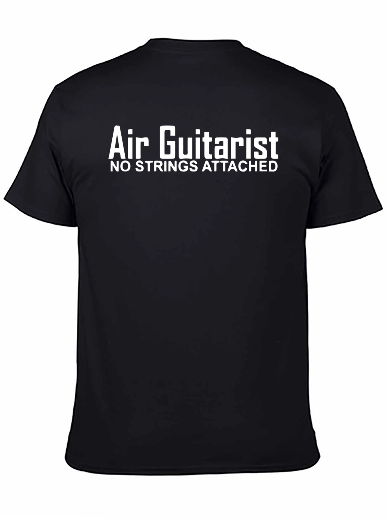 Air Guitarist Graphic Tee - No Strings Attached T-Shirt