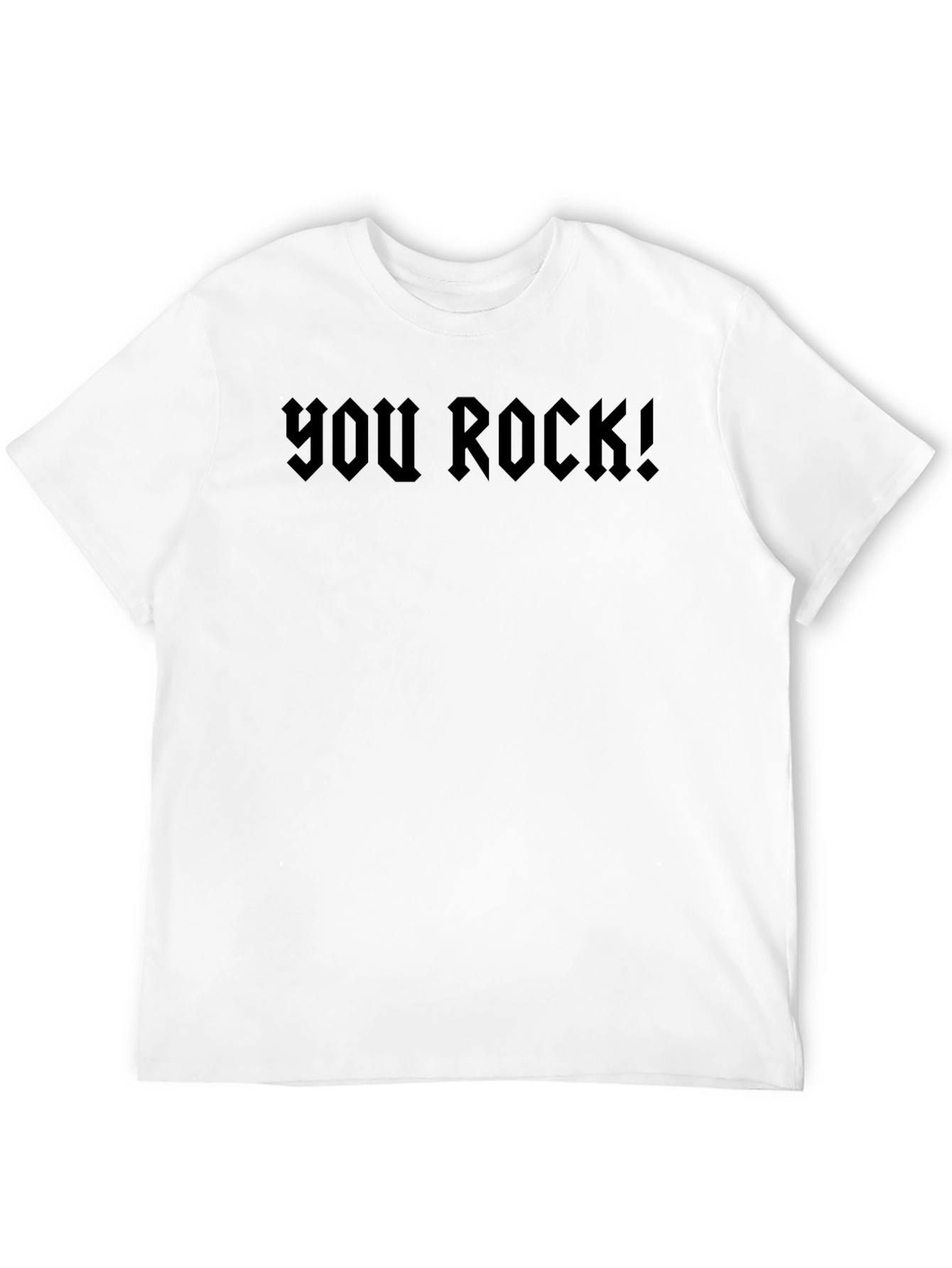 You Rock! Graphic Tee - Bold Rocker Style T-Shirt
