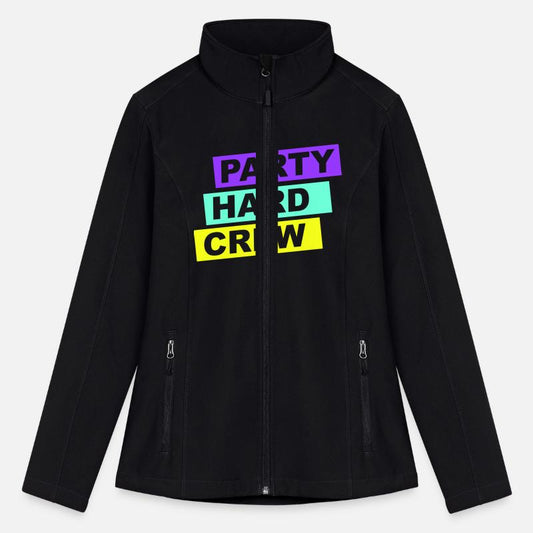 Party Hard Crew Member Team Club Friends Celebrate