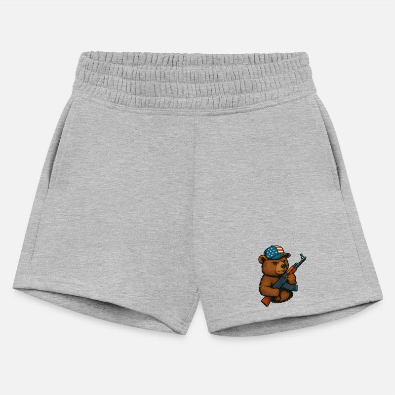 Patriotic Bear with Rifle Design