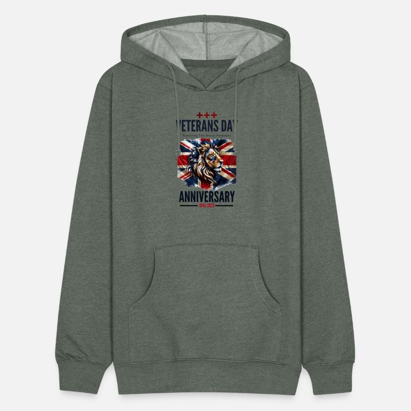 Patriotic British Veterans Lion Tribute