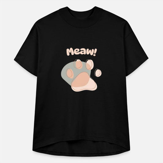Paws Up Cute Cat Hand T Shirt for Cat Lovers