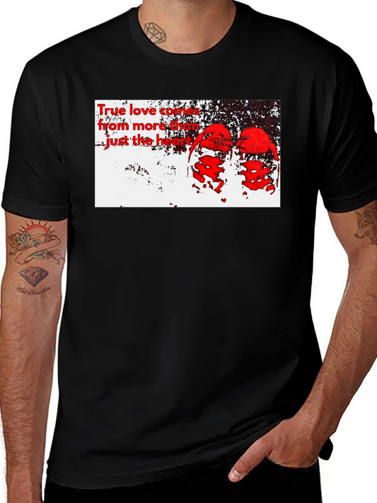 True Love Heart T-Shirt - Unique Valentines Day Gift
