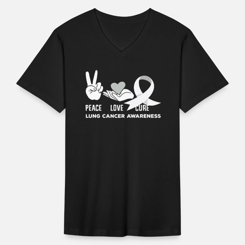 Peace Love Cure Lung Cancer Awareness
