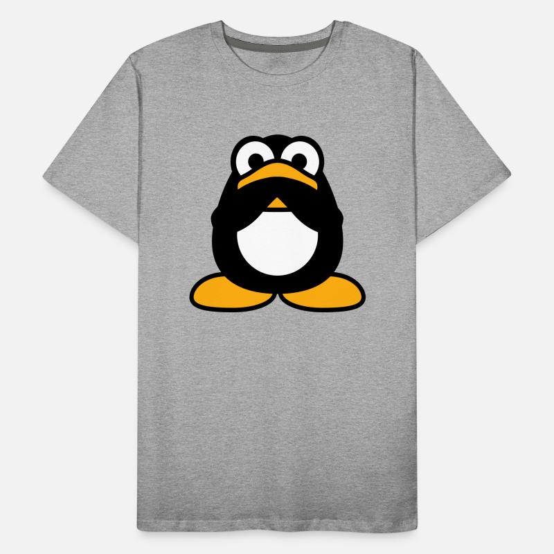 Penguin Talk Nothing Silent Hands Hold Mouth Close