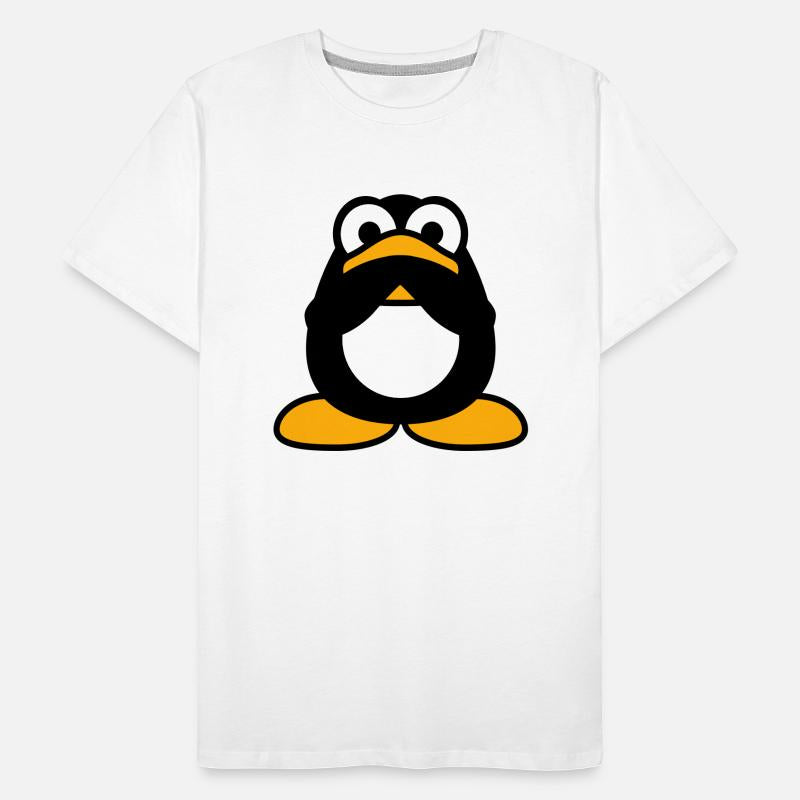 Penguin Talk Nothing Silent Hands Hold Mouth Close