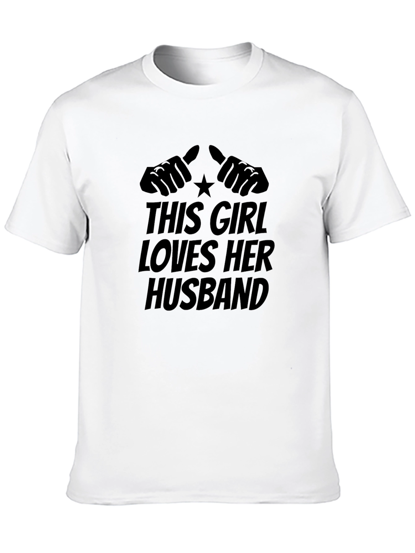 This Girl Loves Her Husband T-Shirt