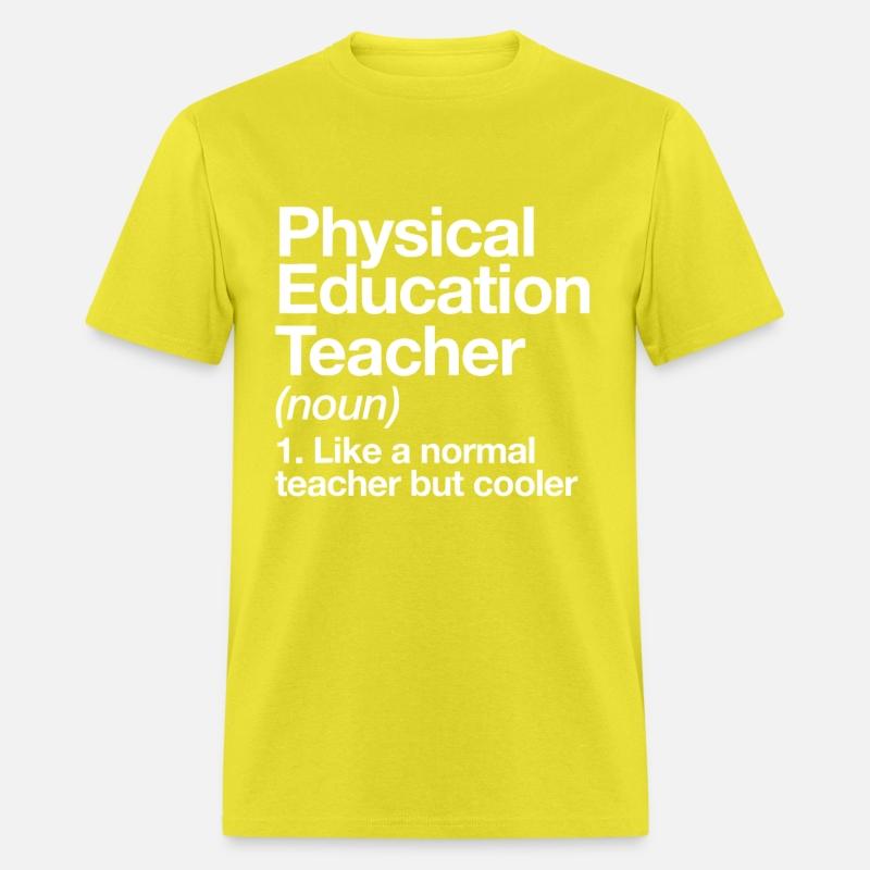 Physical Education Teacher Definition Sports P.E.
