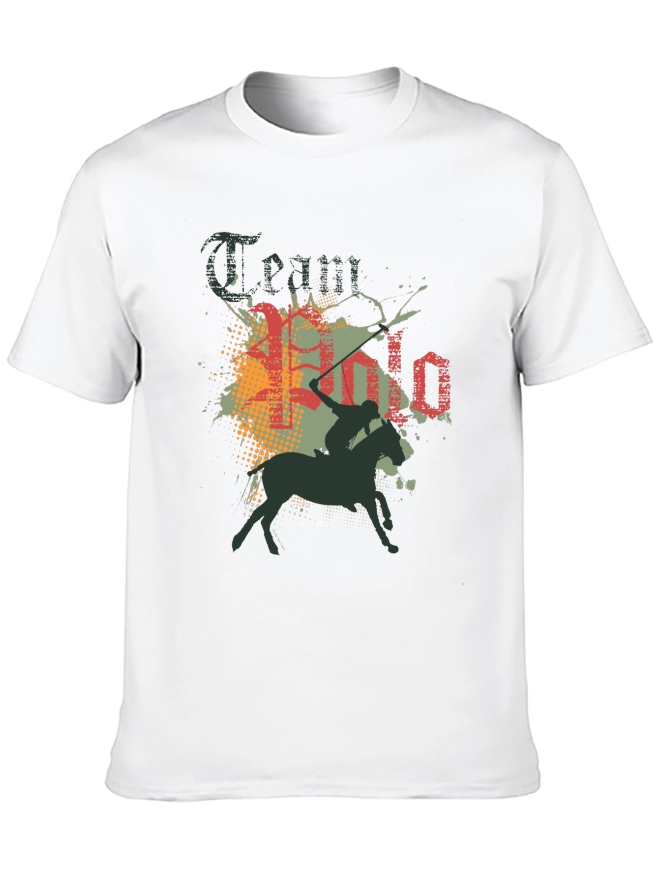 Team Polo T-Shirt - Black