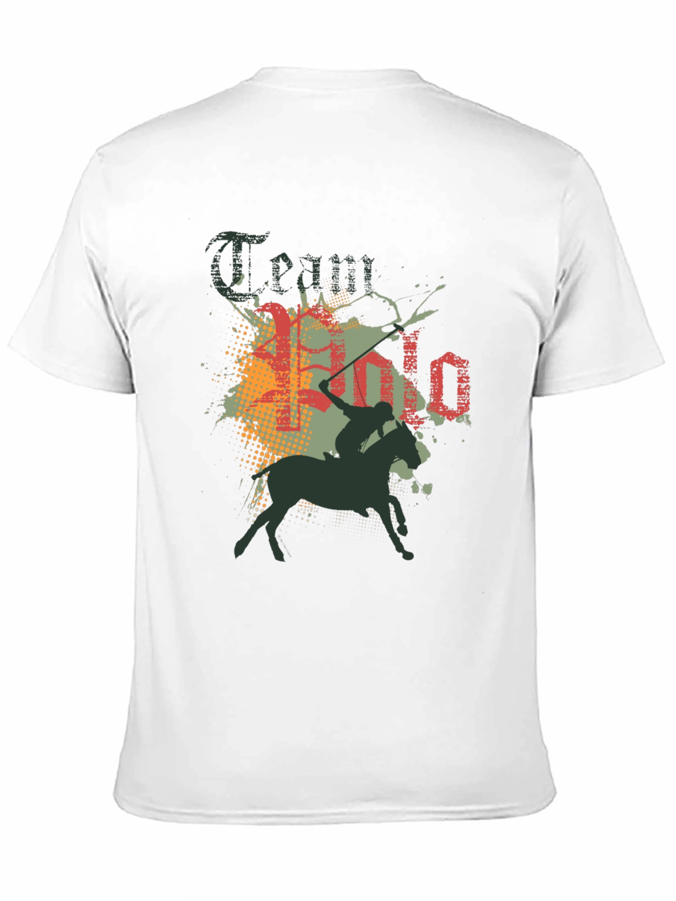 Team Polo T-Shirt - Black