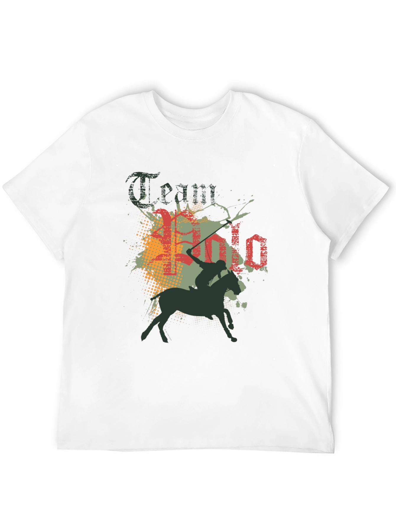 Team Polo T-Shirt - Black
