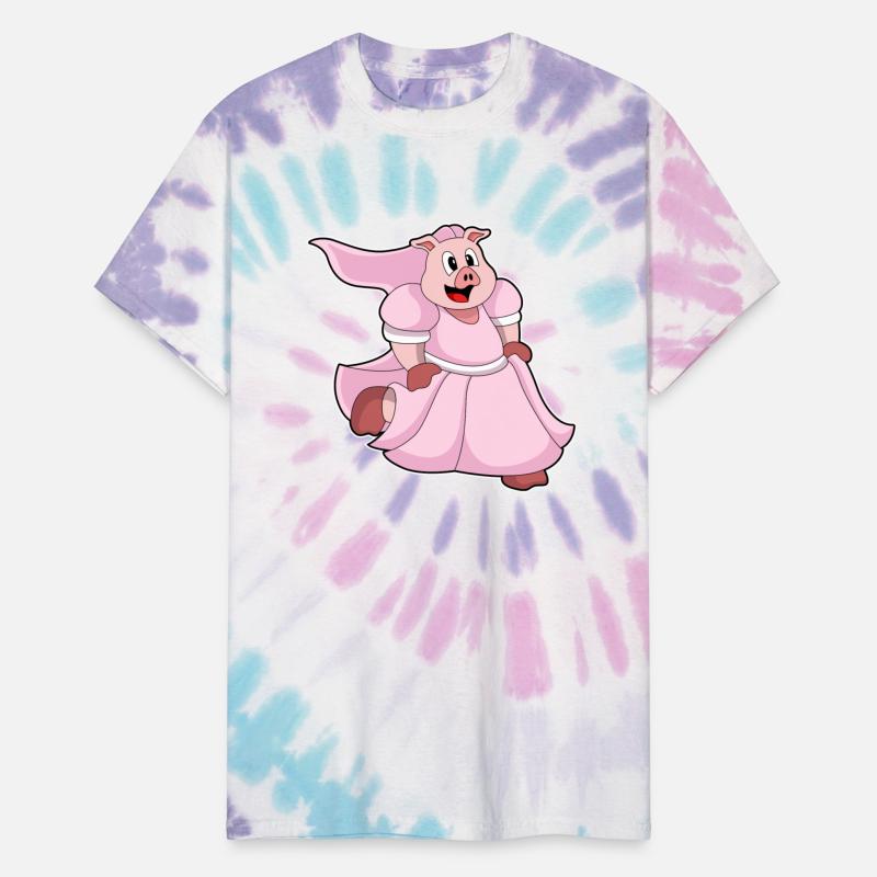 Pig As Bride With Wedding Dress