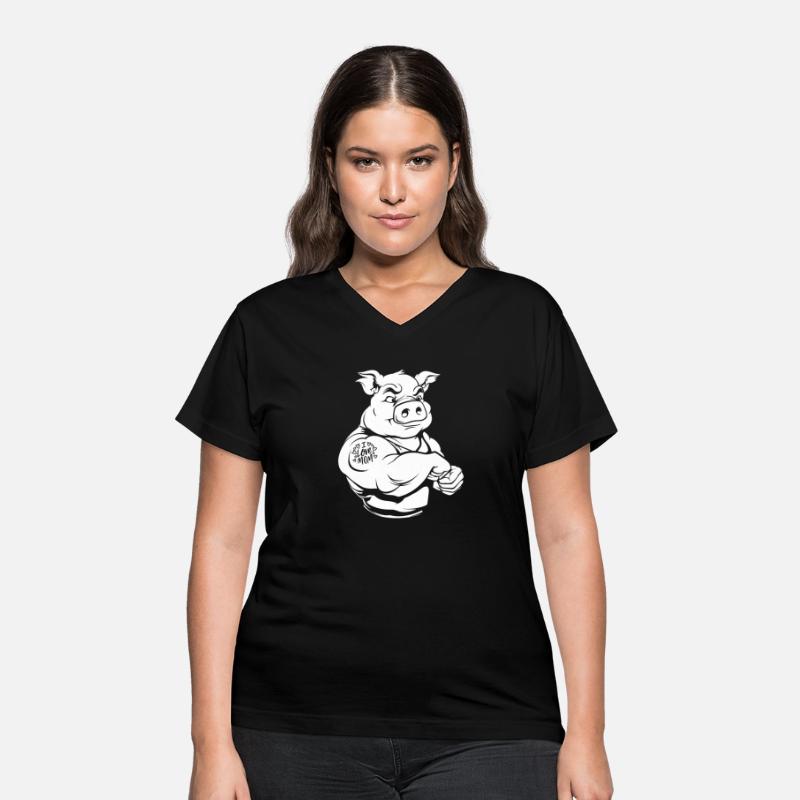 Pig Pork Biceps Tattoo I Love Mom