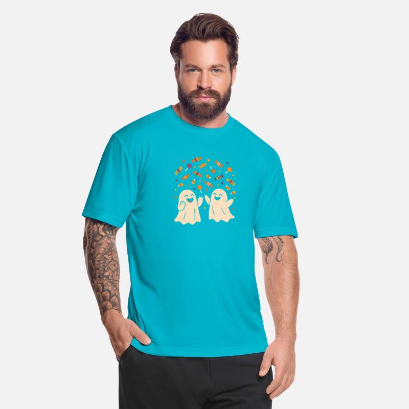 Playful Ghosts with Candy Confetti