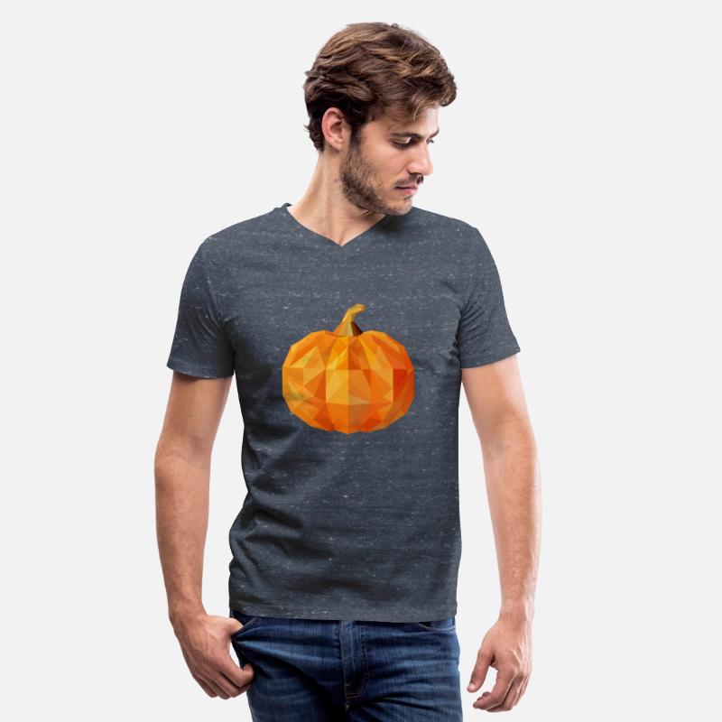 Polygon Autumn Pumpkin: Geometric Fall Beauty