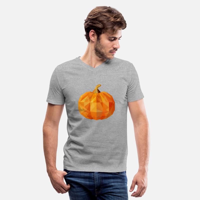 Polygon Autumn Pumpkin: Geometric Fall Beauty
