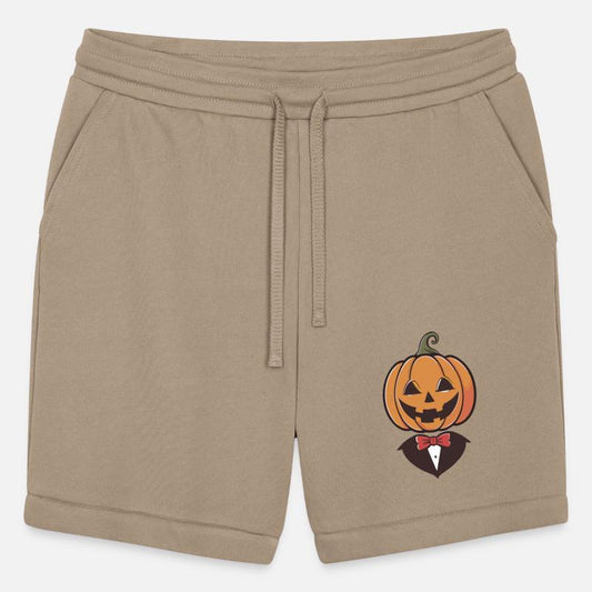 Pumpkin Head Wearing Suit and Tie
