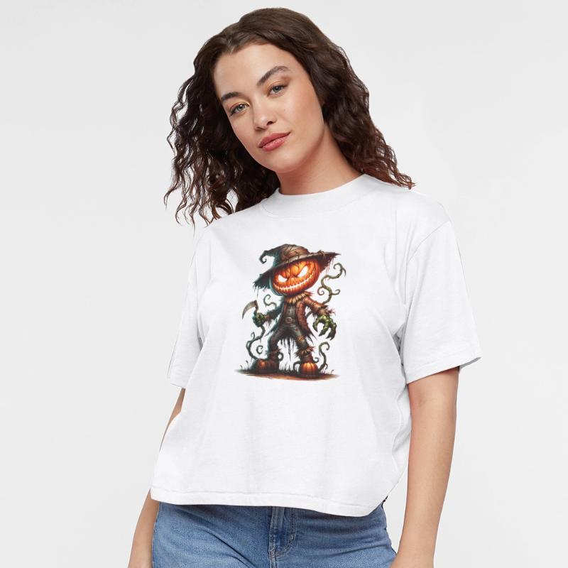 Pumpkin Reaper – Creepy Harvest Scarecrow