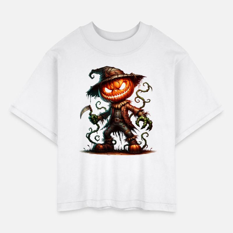 Pumpkin Reaper – Creepy Harvest Scarecrow