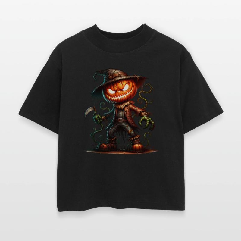 Pumpkin Reaper – Creepy Harvest Scarecrow