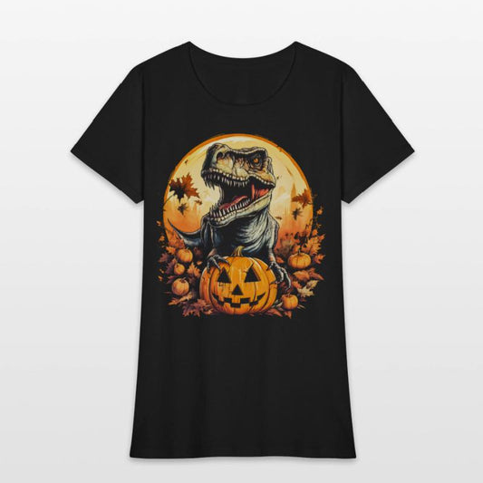 Pumpkin T Rex Dinosaur Funny Halloween