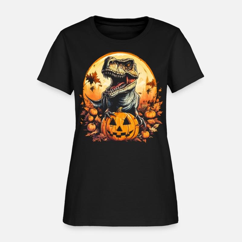 Pumpkin T Rex Dinosaur Funny Halloween
