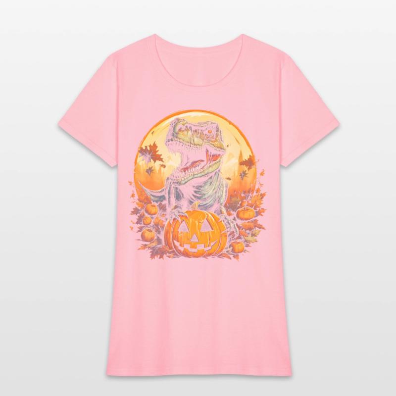 Pumpkin T Rex Dinosaur Funny Halloween