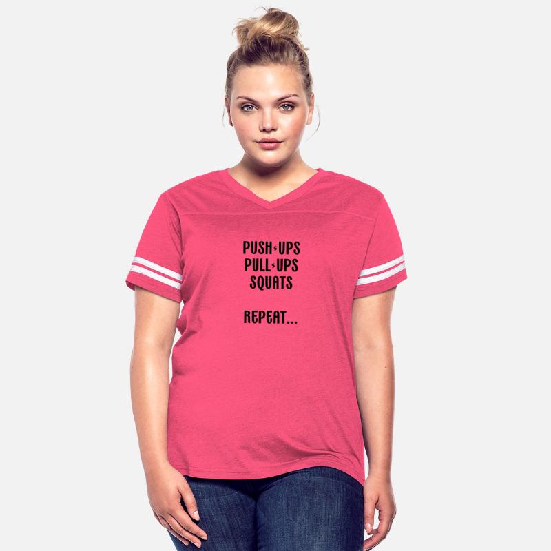 PUSH-UPS PULL-UPS SQUATS REPEAT...