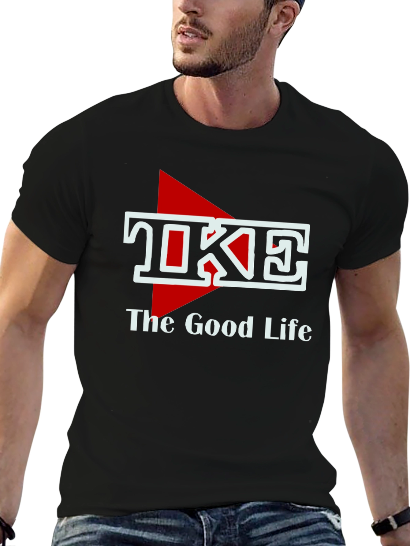 The Good Life Black T-Shirt - Graphic Tee