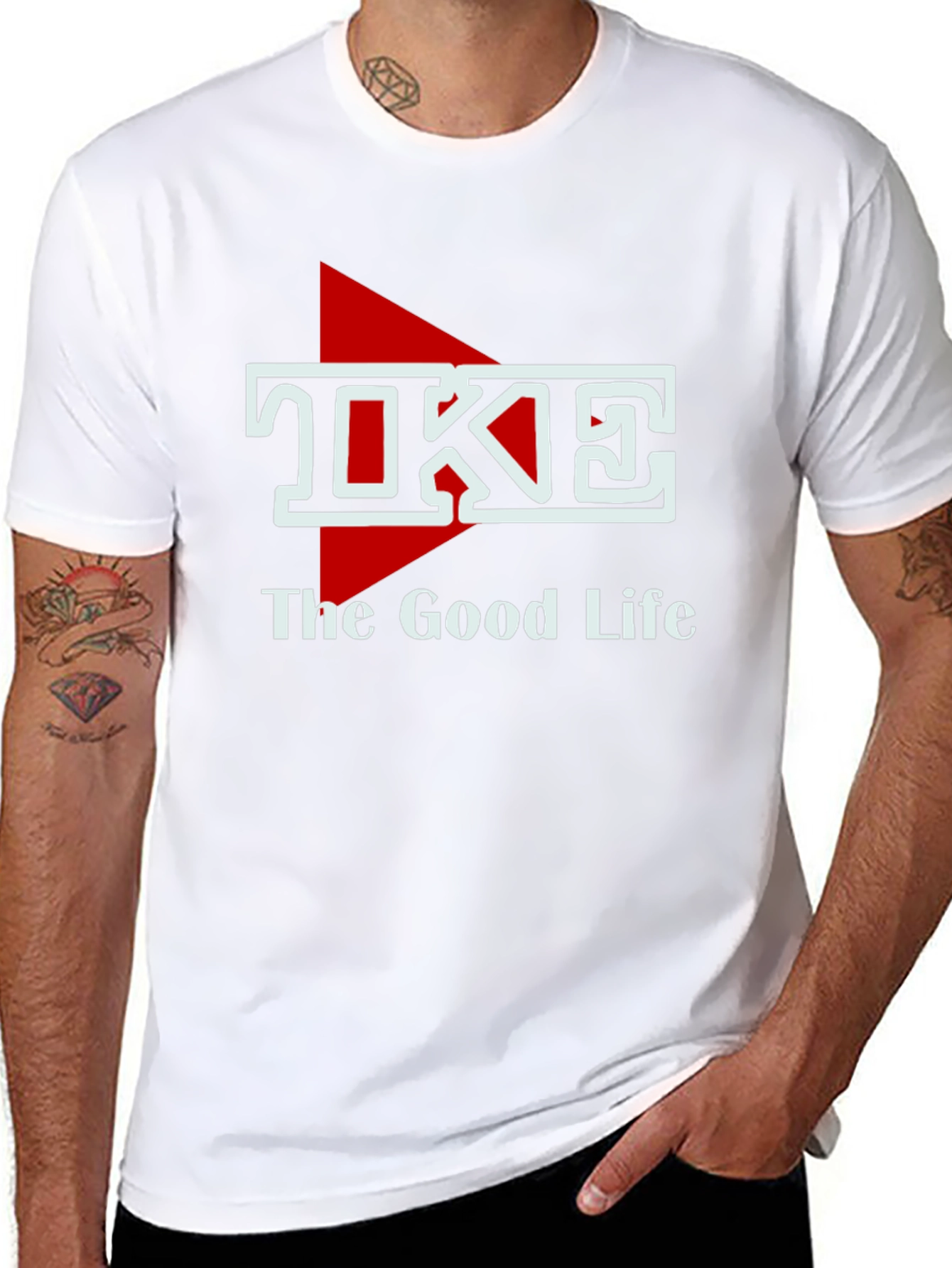 The Good Life Black T-Shirt - Graphic Tee