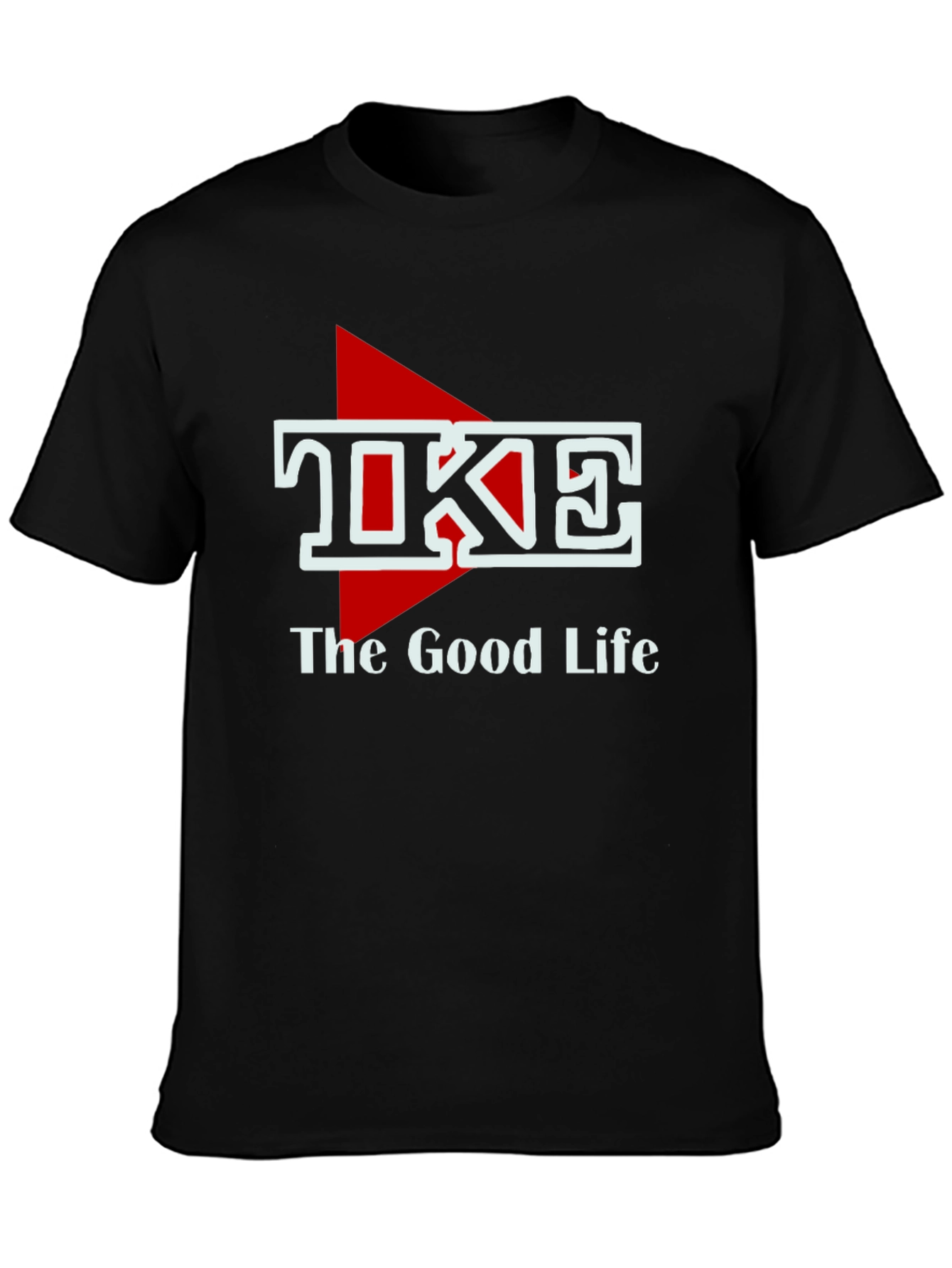 The Good Life Black T-Shirt - Graphic Tee