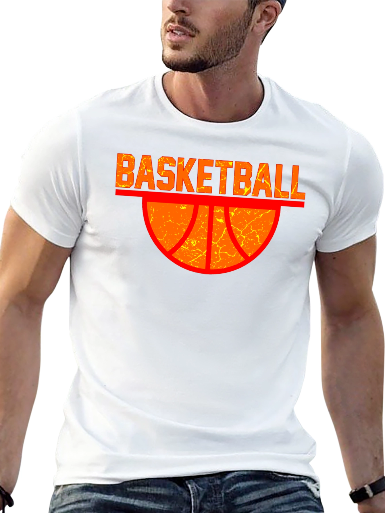 Basketball Graphic T-Shirt - Stylish & Comfortable